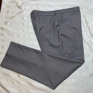 Vince Camuto Houndstooth Size 12 Black & White Women’s Trousers Slacks EUC